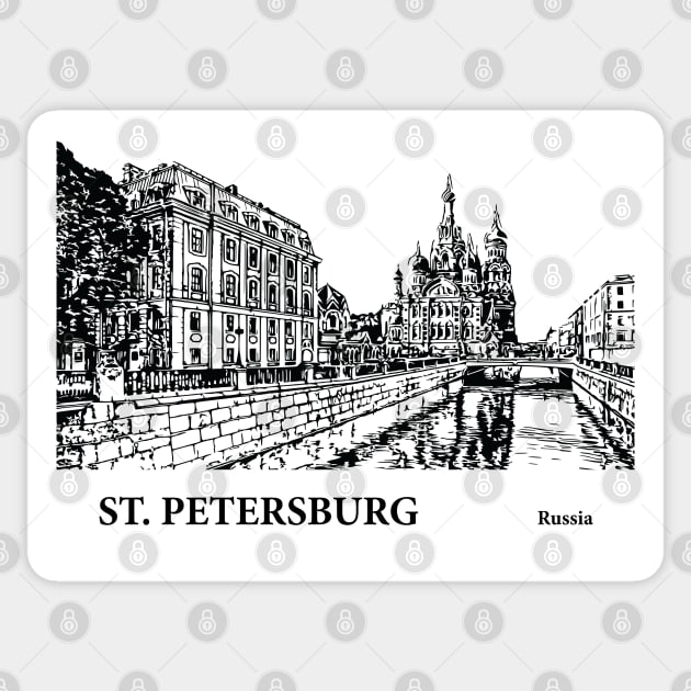 Saint Petersburg Sticker by Lakeric
